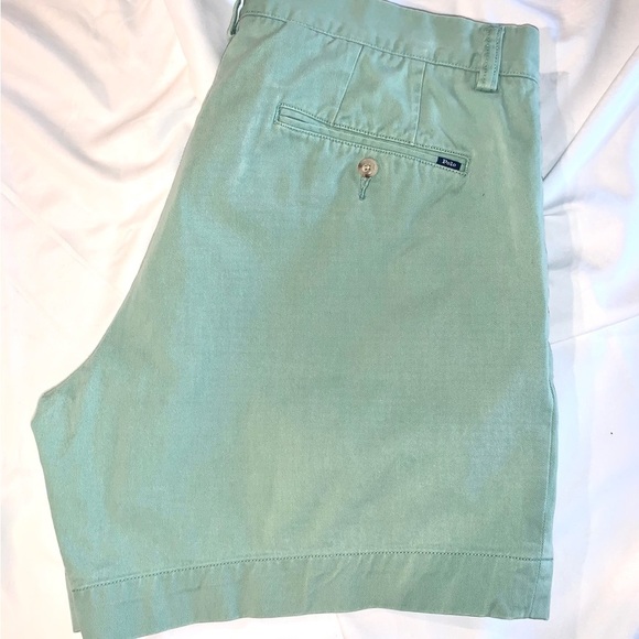 Ralph Lauren Shorts Green Classic Fit 6”Nonstretch Chino 34 - Picture 5 of 7